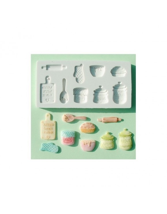 Molde silicona cocina