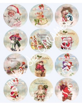 Papel de azucar Navidad 2