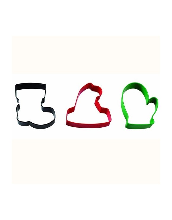 Set de cortadores prendas de invierno