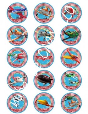 Papel de azucar aviones