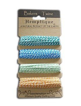 Set baker's twines tutti frutti