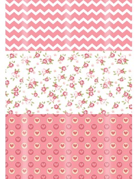 Papel mix rosa