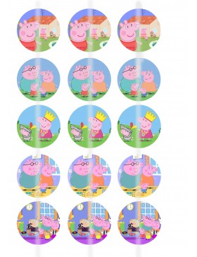 Papel de azucar Peppa Pig 4