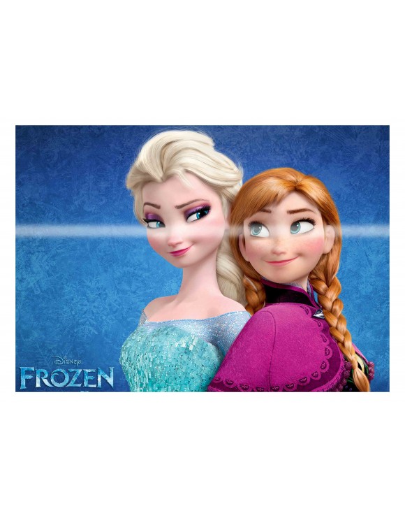 Papel de azucar Frozen Elsa y Ana