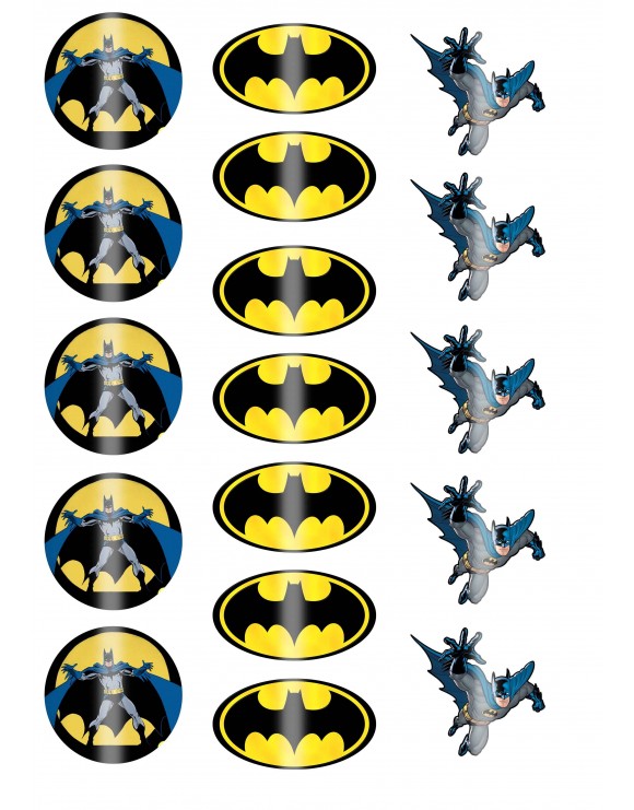 Papel de azucar Batman
