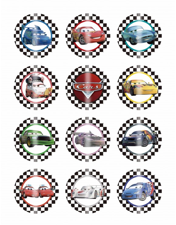 Papel de azucar nuevo Cars 3