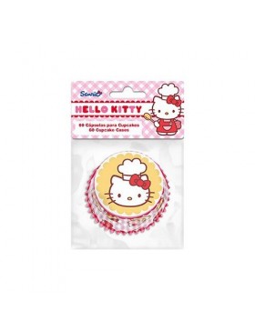 Cápsulas cupcakes Hello Kitty (60)