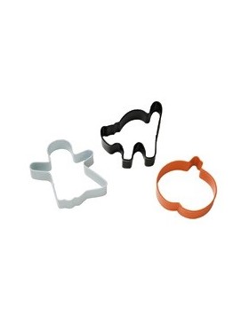 Set de 3 cortadores Halloween