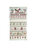 Set de 6 cintas Navidad vintage