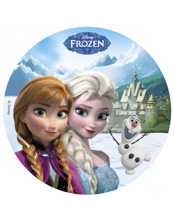 Papel de azúcar Frozen 1
