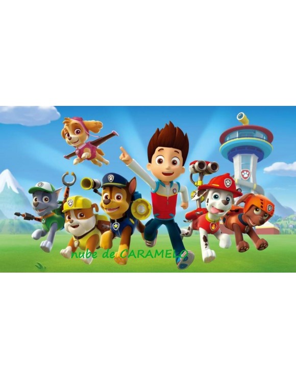 Papel patrulla Canina TARTA 