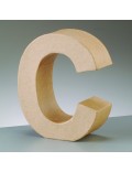 Letra 17,5 C Cartón Craft 17,5x5,5 CM