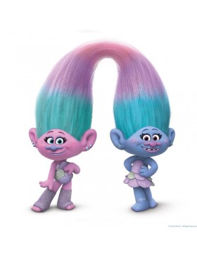 Papel tarta Trolls 3