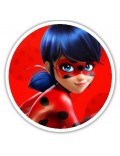 Papel Ladybug 1 tarta 18 cm