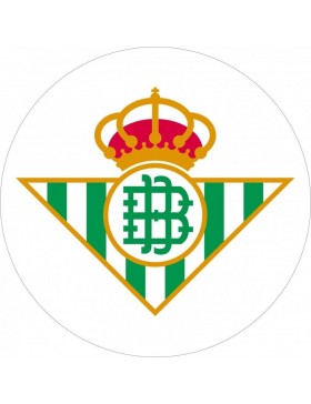 Papel de azúcar Tarta escudo Betis 20 cm