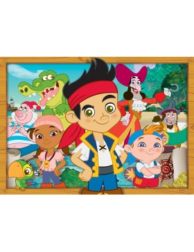 Papel Tarta Jake y los piratas 1