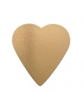 Base Corazón Oro San Valentín 21 Cm 