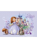 Papel tarta princesa Sofia rectangular 1