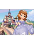 Papel tarta princesa Sofia rectangular 2