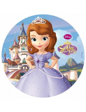 Papelr princesa Sofia tarta 19,5 cm