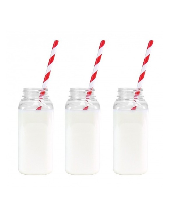 Botellita de leche pet