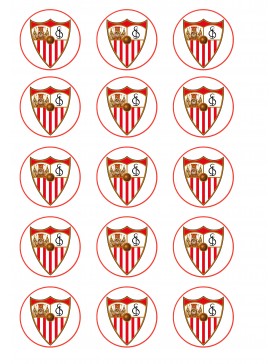 Papel de azúcar escudo Sevilla