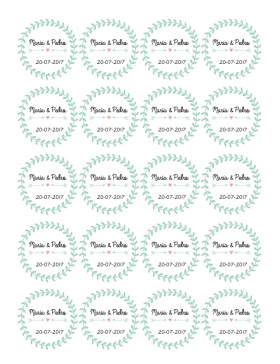 Papel de azúcar bodas 7