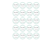 Papel de azúcar bodas 6