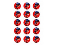 Papel Ladybug 5 cm 3