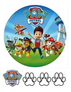 Papel de azúcar patrulla Canina 5