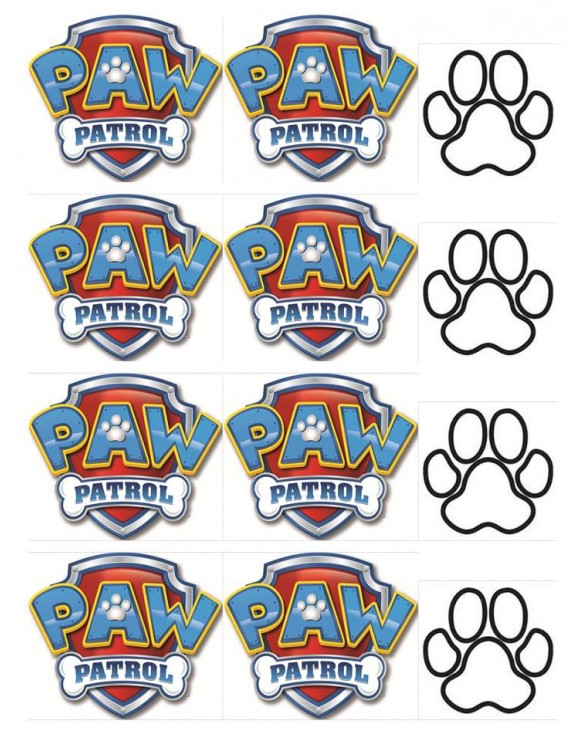 Papel de azúcar patrulla Canina 5
