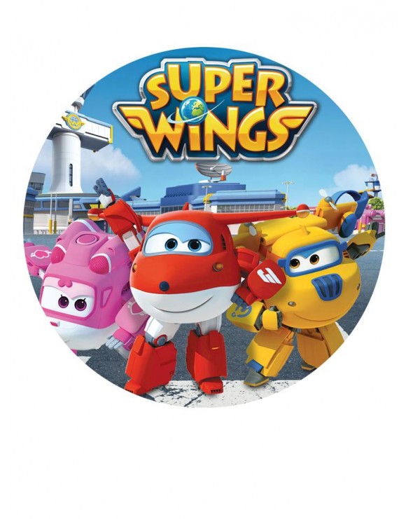 Papel tarta superwings 8