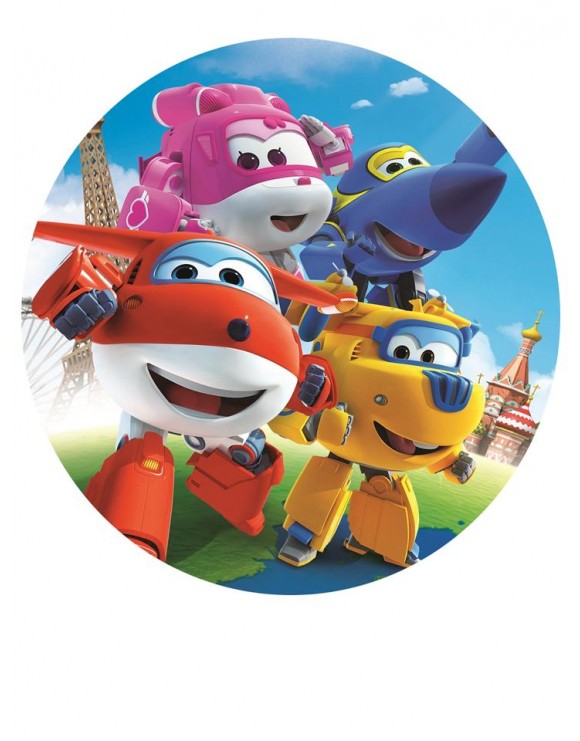 Papel tarta superwings 9