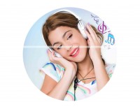 Papel de azucar Violetta 1