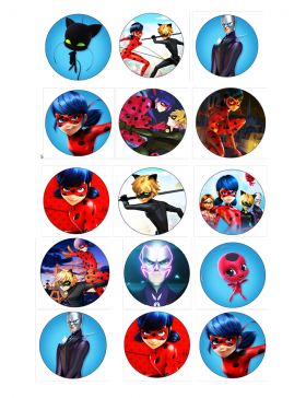 Papel Ladybug 5 cm 4