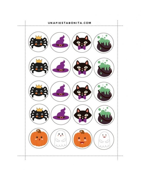 Papel de azucar Halloween