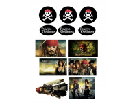 Papel Tarta Jack Sparrow 1