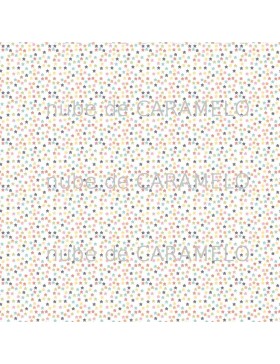 Chocotransfer Confetti estrellas pequeñas colores