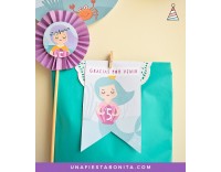 Imprimible Fiesta sirena