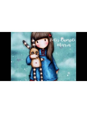 Papel de azucar Gorjuss 8