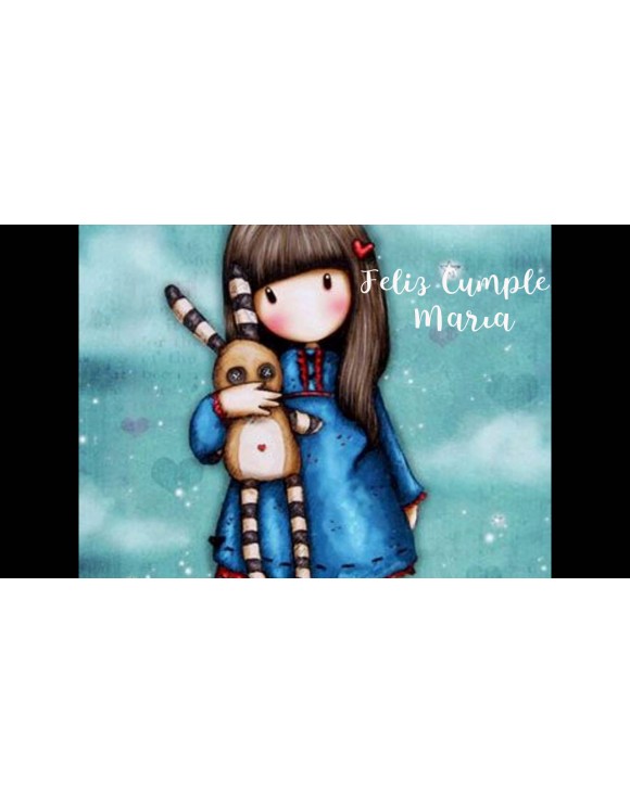 Papel de azucar Gorjuss 8