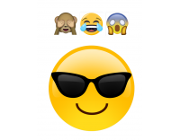 Papel emoji 4 para tarta