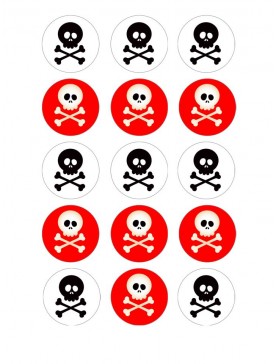 papel de azúcar Piratas 2