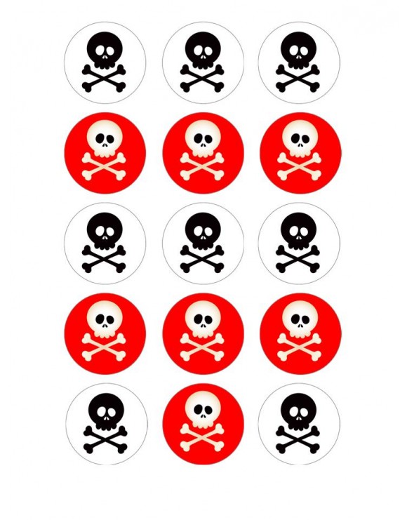 papel de azúcar Piratas 2