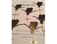 Topper set 6 bailarinas