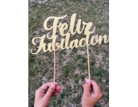 Topper feliz Jubilación