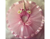 Falda de tul y corona unicornio