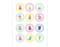 Papel de azucar Peppa Pig 4