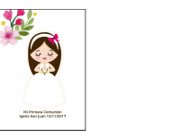 Kit de fiesta imprimible comunión 3