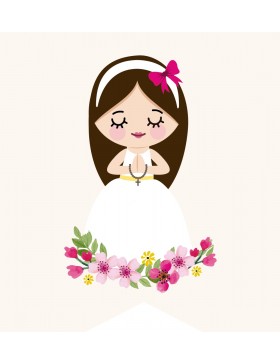 Kit de fiesta IMPRESO comunión 3